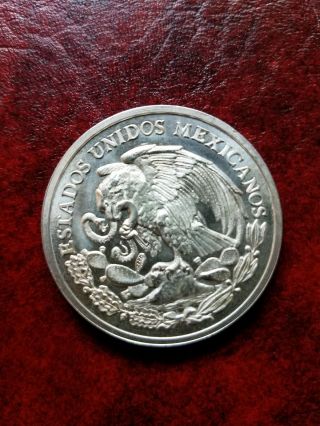 1962 Silver Medal Mexico Commemorative batalla de puebla 5 De Mayo 2