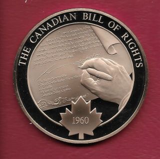 History Of Canada Medal - Canadian Bill Of Rights