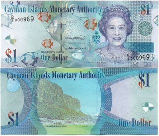 Cayman Islands - 1 Dollar 2018 Unc Seria D\6 Lemberg - Zp