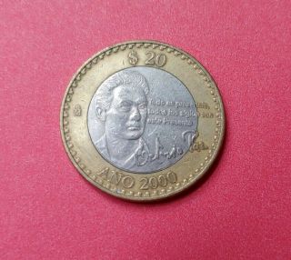 20 Pesos Octavio Paz 2000 - Mexico