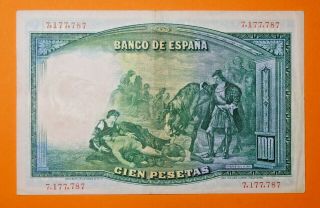 SPAIN : 100 PESETAS 1931. 2