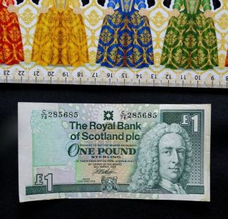 Scotland,  Banknote,  1 Livre.