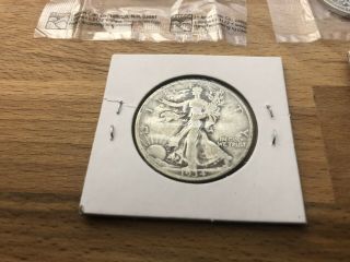 7 Liberty Walking Silver Dollars 1942F,  1935 - S VG,  1936 - S 1936 - D VG,  32,  42&43 7