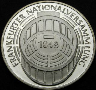 Germany 5 Mark 1975f Proof - Silver - Protection Of Historic Monuments - 4 ¤