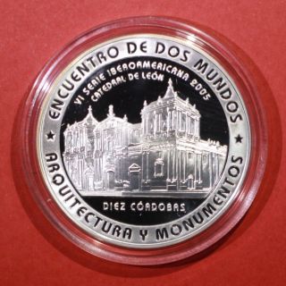 Nicaragua - Vi Serie Ibero - American - Encuentro De Dos Mundos 2005 Silver