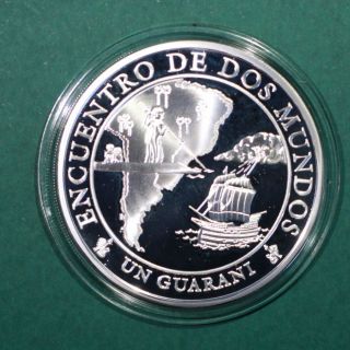 Paraguay - V Serie Ibero - American - Encuentro De Dos Mundos 2003 Silver