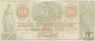 The Hagerstown Bank $10 Bank Note Hagerstown,  MD No.  4210 2