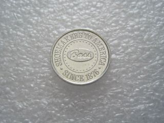 G.  H.  Bass & Co Shoemakers 50 Years 1936 - 1986 Wilton Maine Token Coin
