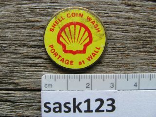 Winnipeg,  Manitoba,  Shell,  Car Wash Token