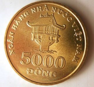 2003 Vietnam 5000 Dong - Au - Hard To Find Coin - - Bin Lll