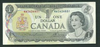 Canada 1973 1 Dollar P 85a Circulated
