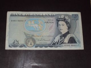 Bank Of England,  Five Pound Note,  Duke Of Wellington