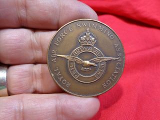 Vintage Medal Bx - P 49.  Royal Air Force Swimming Association