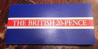 Great Britain - Queen Elizabeth Ii - The First British 20 Pence - 1982 - Folder
