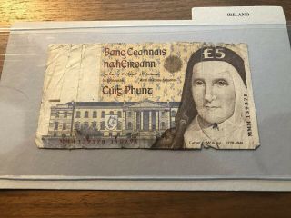 Ireland Replacement 5 Pound 1998 - Mmm