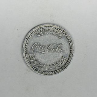 Coca Cola - Service Association - 5¢ Good For Token - Aluminum,  20mm