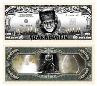 (100) Frankenstein Million Dollar Bill