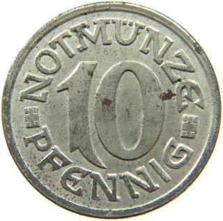 Germany Notgeld 10 Pfennig 1920 Aachen S1 215