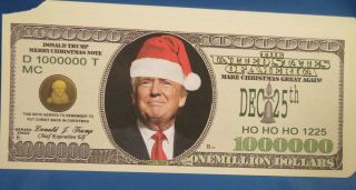Of 100 Santa Trump 2020 Make Christmas Great Again Money America