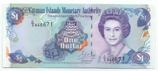 Cayman Islands 1 Dollar 2001,  P - 26