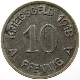 Germany Notgeld 10 Pfennig 1918 Ludenscheid Rr 181