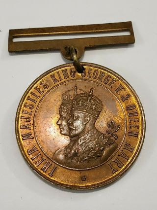 South Africa: 1911 King George V & Queen Mary Medal - Pretoria