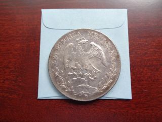 1892 Pi MR San Luis Potosi Mexico 8 Reales Silver coin 4