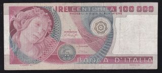 Italy - - - - - - - 100000 Lire 1978 - - - - - - F/vf - - - - - -