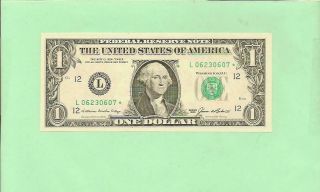 N1s.  1985.  Uncirc $1 L 0623 0607.  1985 $1 L - Star Note Frn