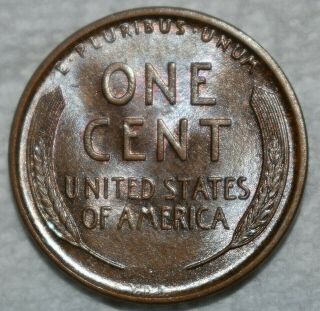 Brilliant Uncirculated 1909 - P Vdb Lincoln Cent Attractively Toned Specimen