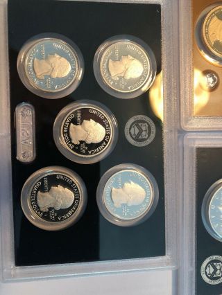 2012 United States 14 - Coin Silver Proof Set In Us Packaging