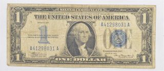 TOUGH 1934 $1.  00 Funny Back Silver Certificate Monopoly Money - Collectible 506 2