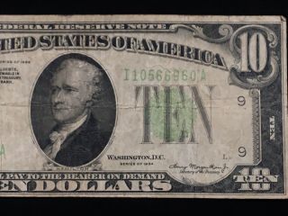 1934 $10 Federal Reserve Note Minneapolis Minnesota 2