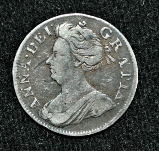 1710 Great Britain Four Pence,  Queen Anne