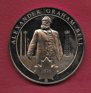 History Of Canada Medal - Alexander Graham Bell