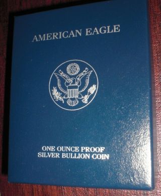 2004 American Eagle - One Ounce Silver Proof Bullion Coin - U.  S.  With