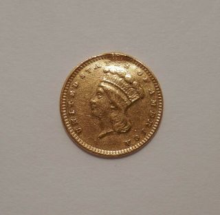1874 - Liberty Head Gold Dollar - $1 - Type 3 - U.  S.  Gold Piece - U.  S.  Gold Coin 5