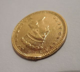1874 - Liberty Head Gold Dollar - $1 - Type 3 - U.  S.  Gold Piece - U.  S.  Gold Coin 8