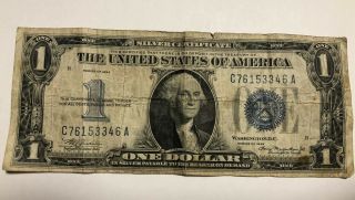 $1 1934 ::: Funny Back ::: Silver Certificate More Paper Currency