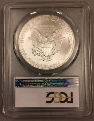 2010 $1 American Silver Eagle Dollar PCGS MS70 2