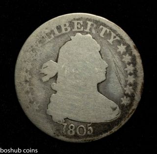 1805 Draped Bust Quarter 25c