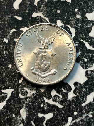 1944 - D U.  S.  Philippines 10 Cent (3 Available) (1 Coin Only) Silver