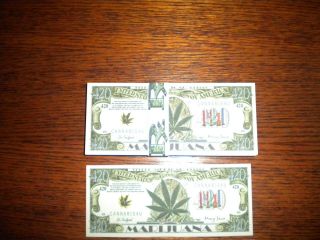 Medical Marijuana 420 Dollar Bills 100 Bundle 4