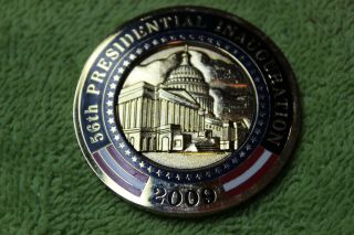 2009 - TOKEN - MEDAL - UNITED STATES CAPITOL POLICE - 56th PRESIDENTIAL INAUGURATION 2