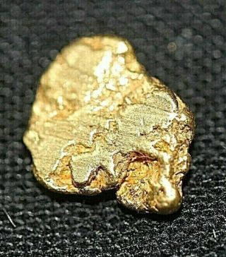 GOLD NUGGET, .  80 GRAMS,  ALASKA PLACER 1 4,  20.  5K TO 22K PURITY,  BRIGHT,  SHINY 6