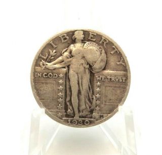 1930 P Standing Liberty Quarter 90 Silver M458