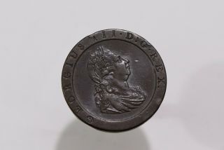 Uk Gb Penny 1797 Sharp Details B21 O13