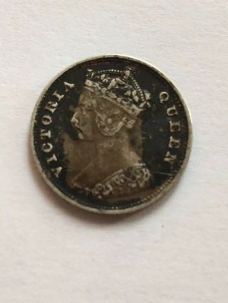 Hong Kong 10 Cents 1896