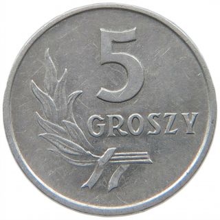 Poland 5 Groszy 1960 S15 339