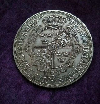 Coin,  Taler,  1632 Year,  Gustavus 2 Augsburg
